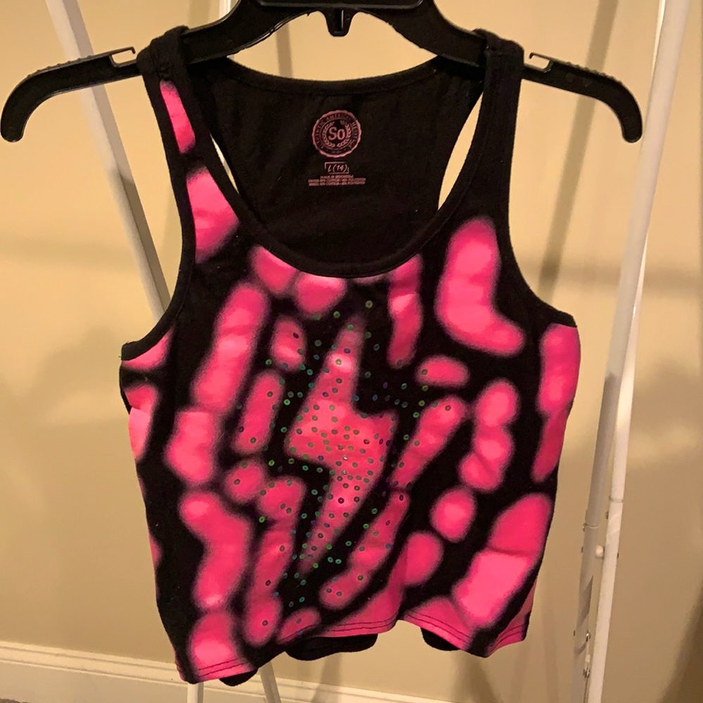 Girls SO razor back tank
